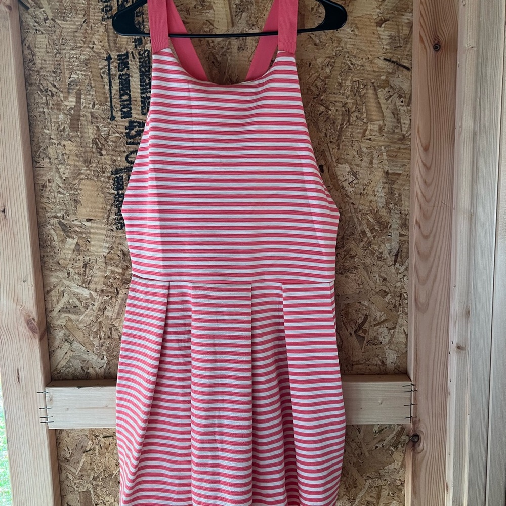 Striped Pink Kids Dress